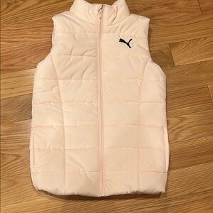 Puma Soft Pink Quilted Vest